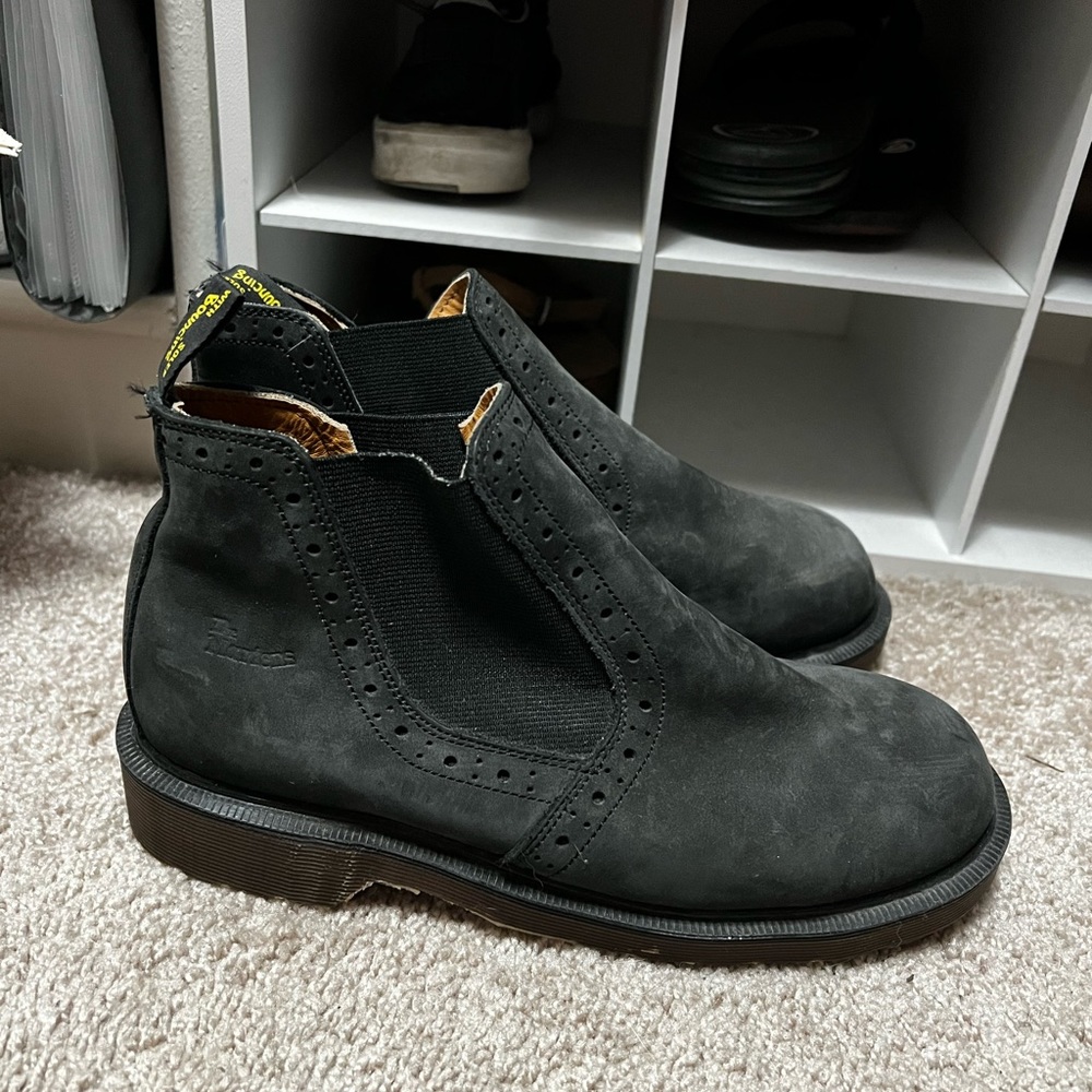 Made In England Dr Martens slip on boots